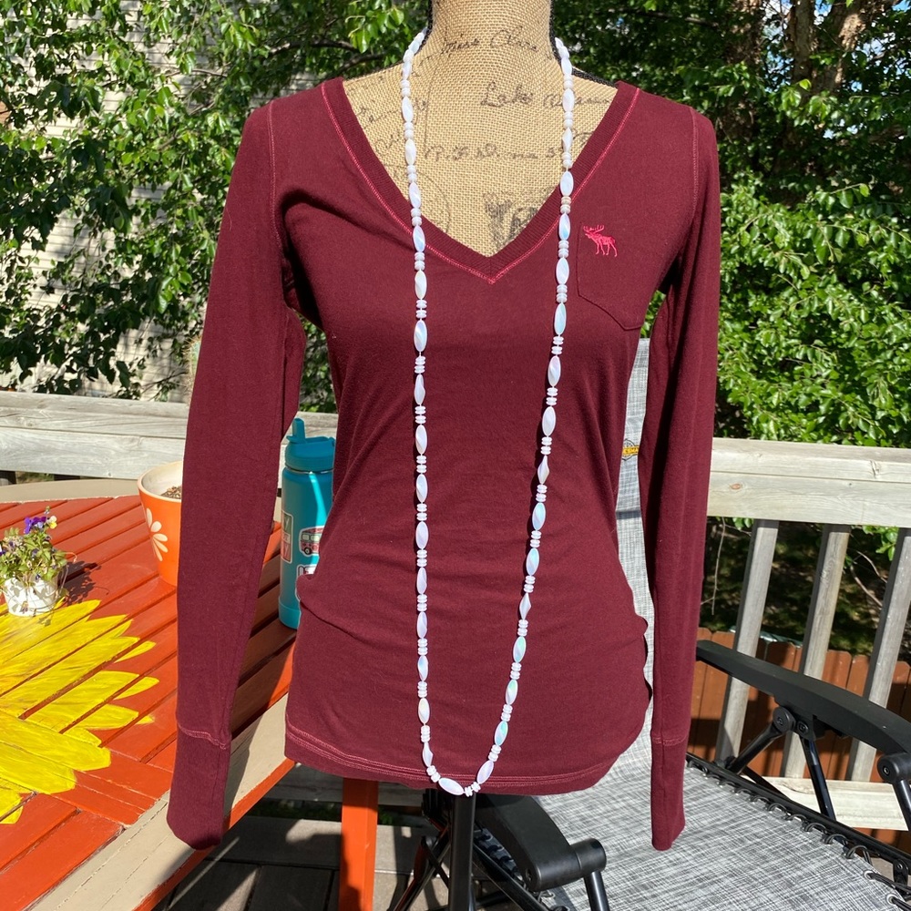 Extra long necklace